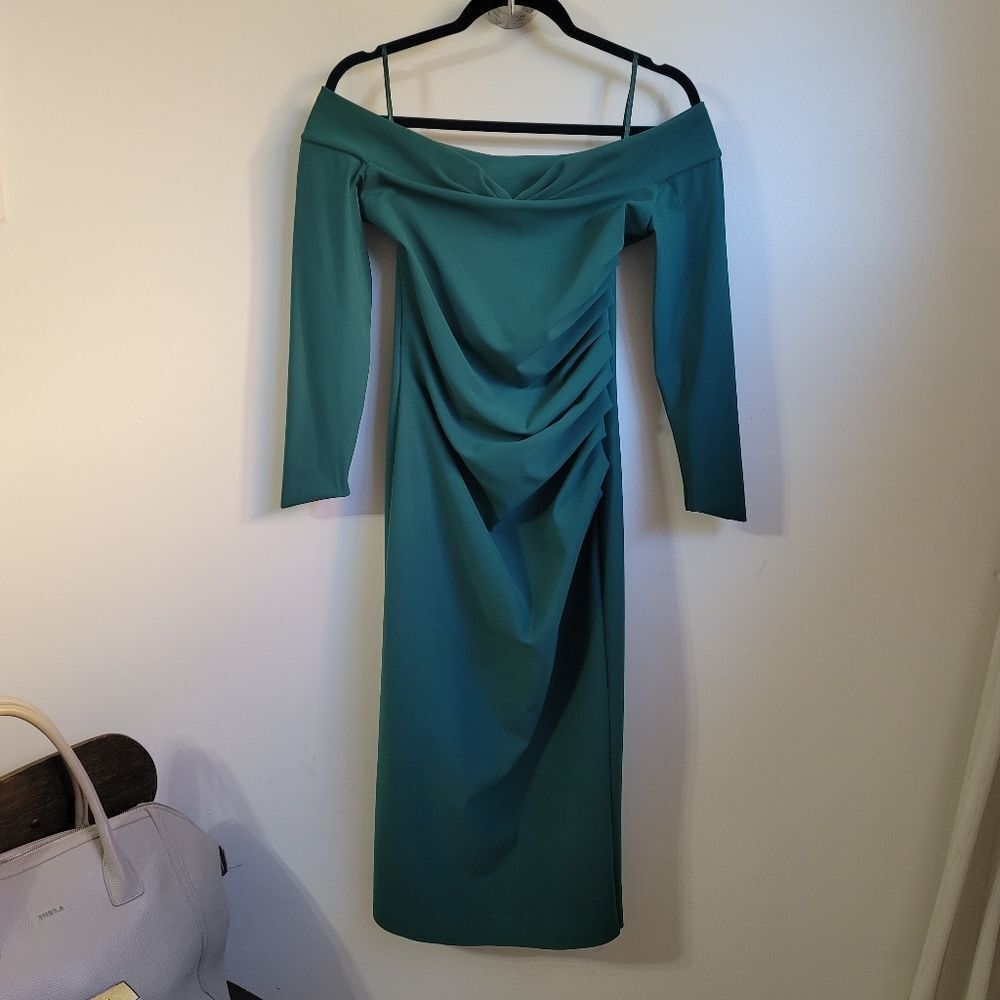 Chiara Boni Suzie Green Dress 44/8/medium